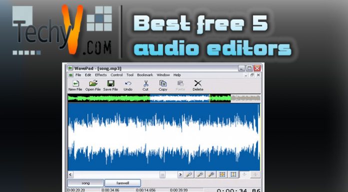 Best free 5 audio editors